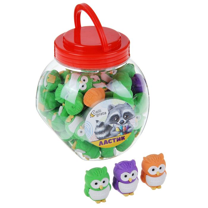 Ластик фигурный "Филин"