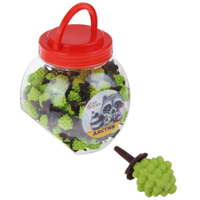 Ластик фигурный "Ежевика", МИКС