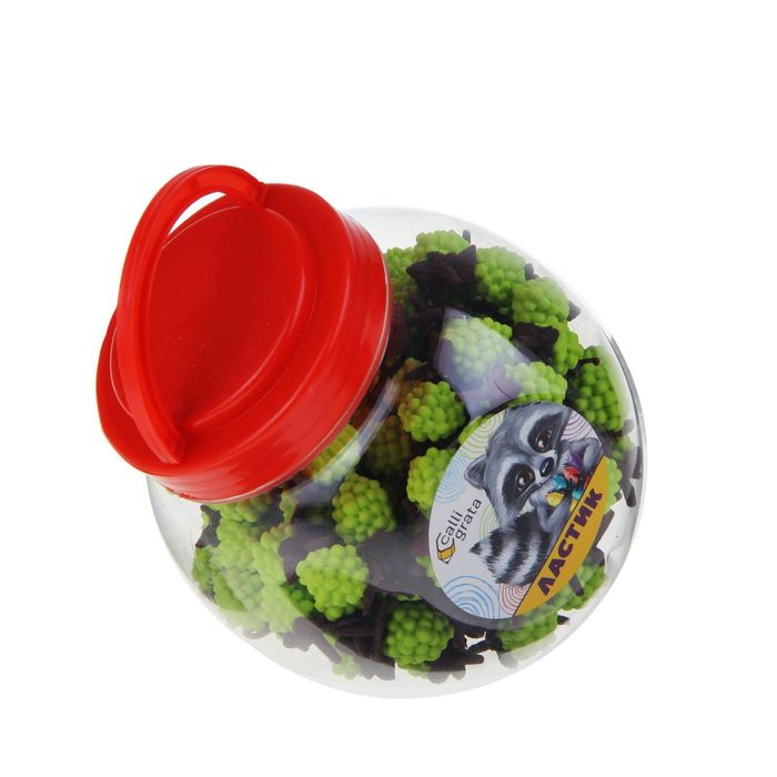 Ластик фигурный "Ежевика", МИКС