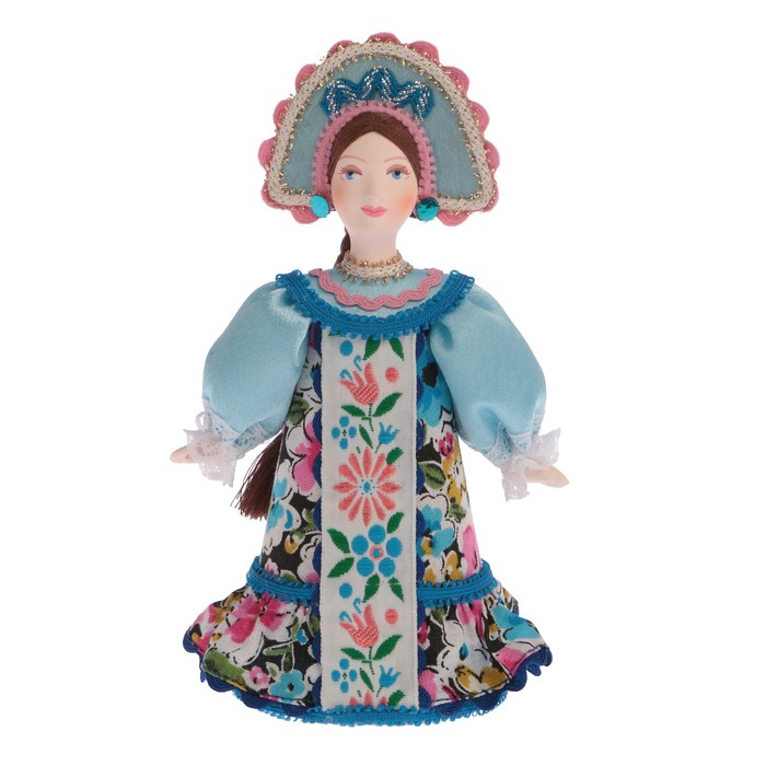 Сувенирная кукла "Женский традиционный костюм. Стилизация"