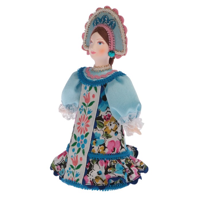 Сувенирная кукла "Женский традиционный костюм. Стилизация"