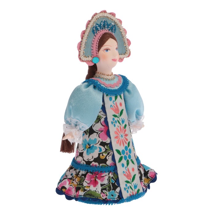 Сувенирная кукла "Женский традиционный костюм. Стилизация"