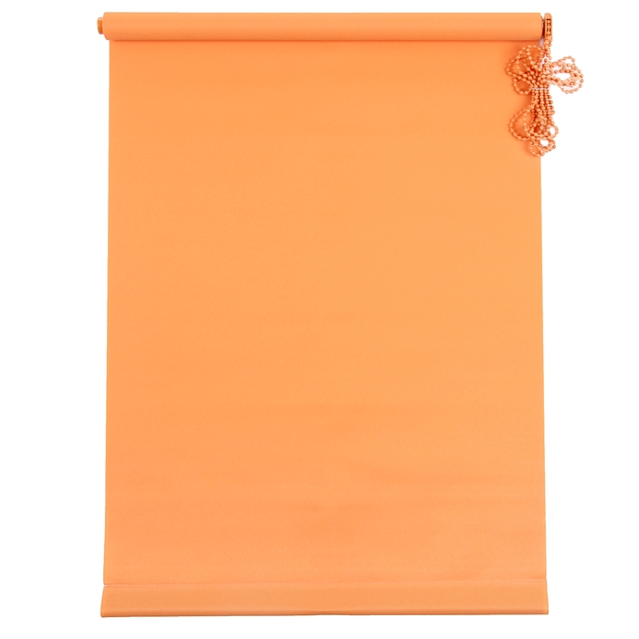 Рулонная штора «Простая MJ» 60х160 см, цвет оранжевый