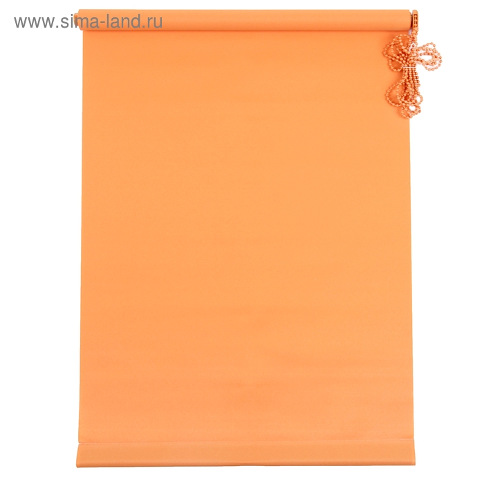 фото Штора рулонная «mj», 60 х 160 см, цвет оранжевый магеллан