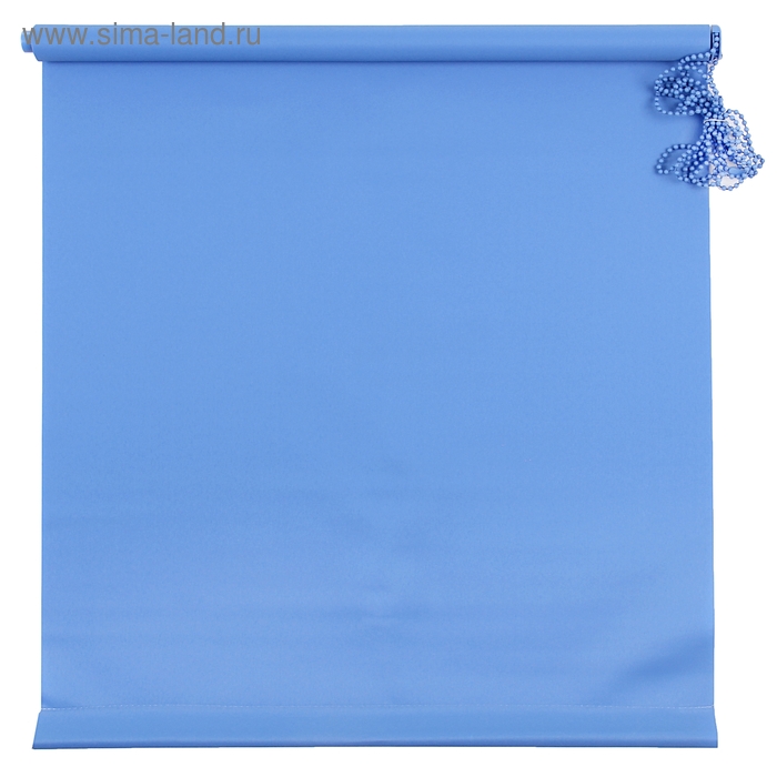 фото Штора рулонная «mj», 60 х 160 см, цвет синий магеллан