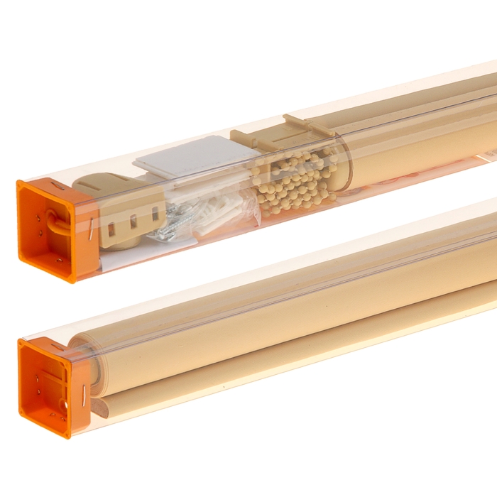 Штора рулонная MJ 60х160 см, цвет песочный