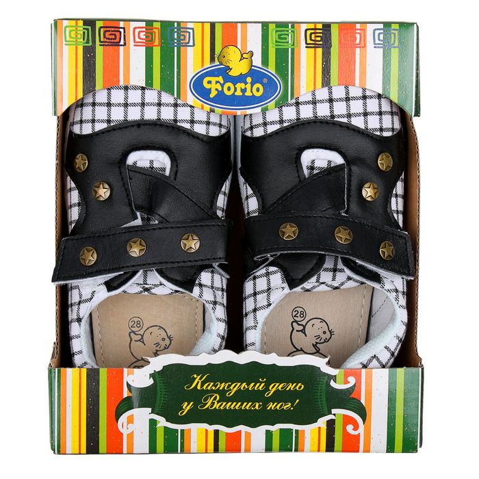 Кеды детские Forio арт. 738-1003 (черный) (р. 22)