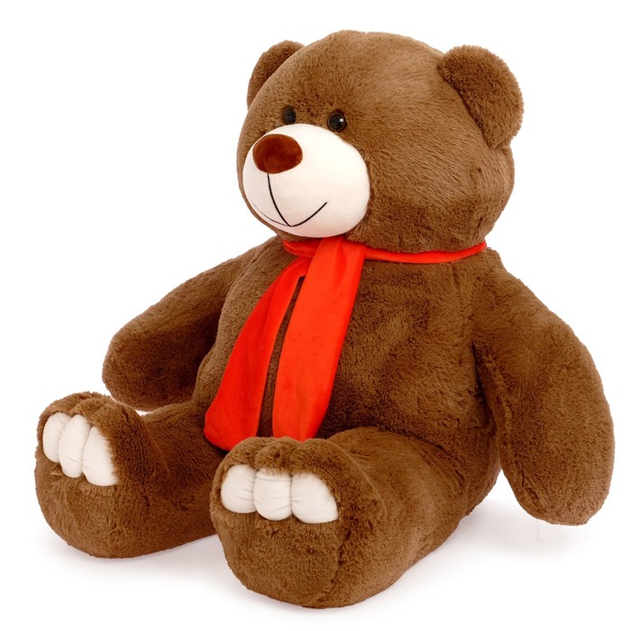 Мягкая игрушка "Мишка Олимп", цвет серо-коричневый