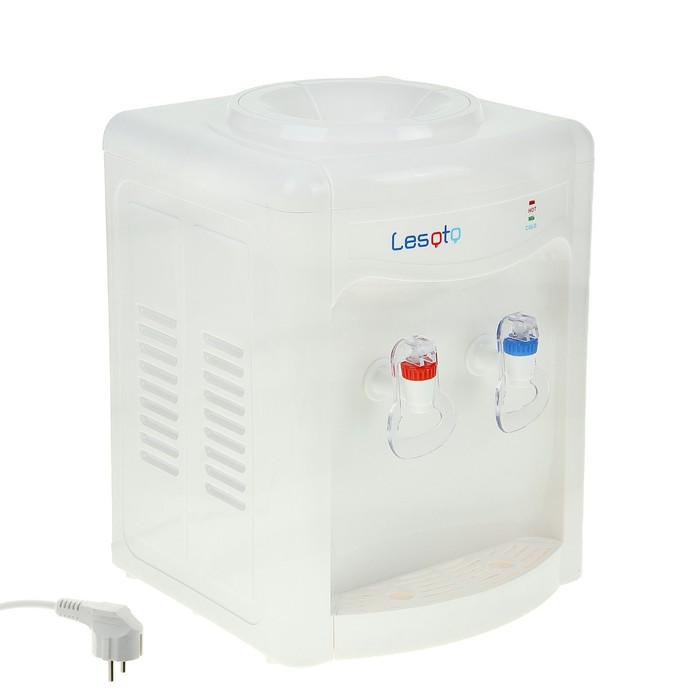 Кулер для воды LESOTO 34 TD, нагрев и охлаждение, 500-550/68 Вт, белый