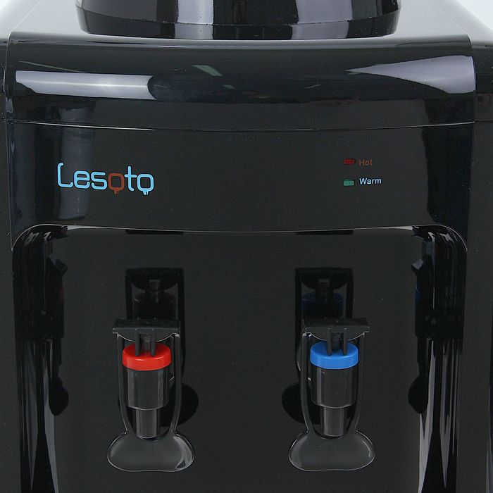 Кулер для воды Lesoto 36 TK, только нагрев, 500 Вт, черный