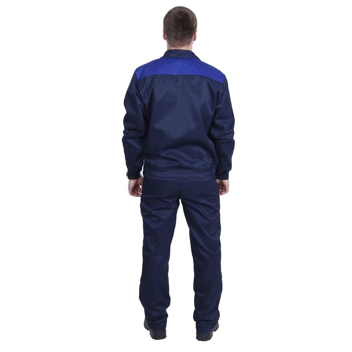 Костюм "Техник", размер 48-50, рост 182-188 см, цвет сине-васильковый