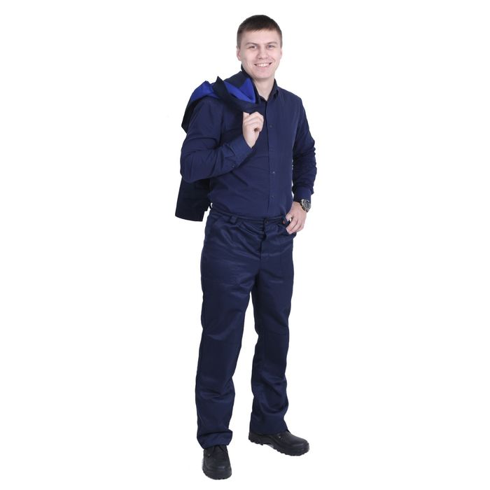 Костюм "Техник", размер 44-46, рост 182-188 см, цвет сине-васильковый