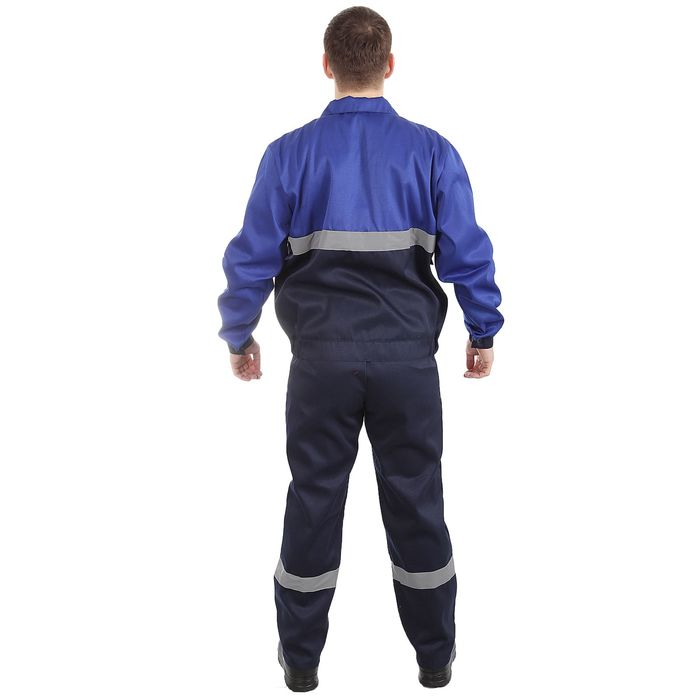 Костюм "Новатор", размер 52-54, рост 182-188 см, цвет сине-васильковый