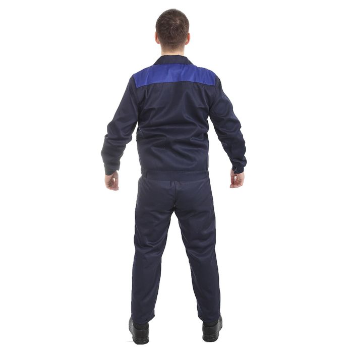 Костюм "ИТР", размер 48-50, рост 182-188 см, цвет сине-васильковый