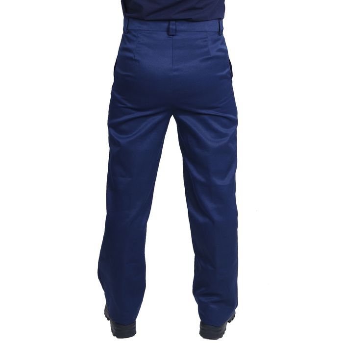 Брюки рабочие, размер 44-46, рост 182-188 см, цвет синий