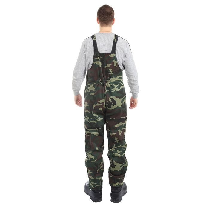 Полукомбинезон, размер 48-50, рост 182-188 см, цвет зелёный