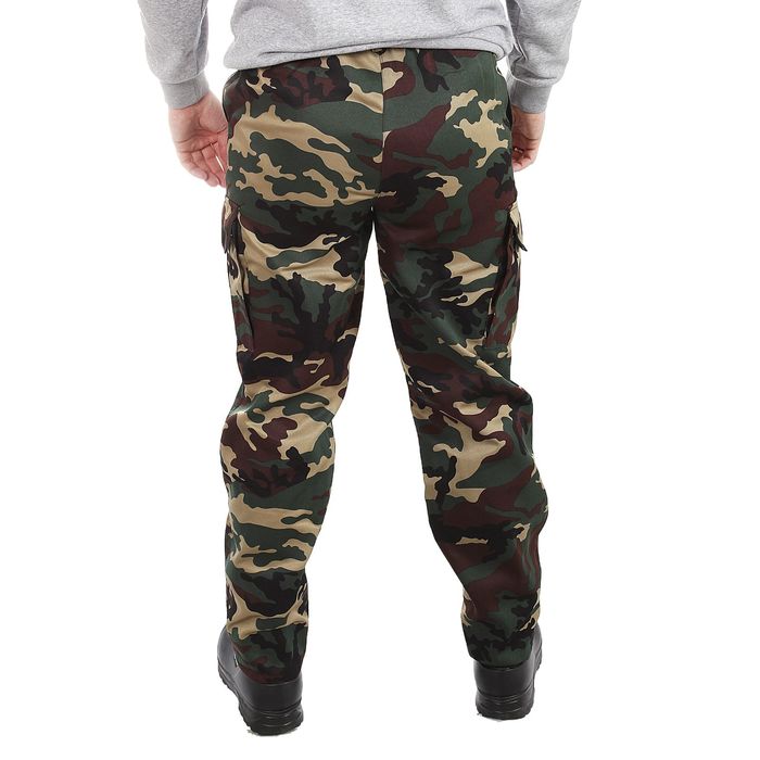 Брюки "Охрана", размер 48-50, рост 170-176 см, цвет зелёный