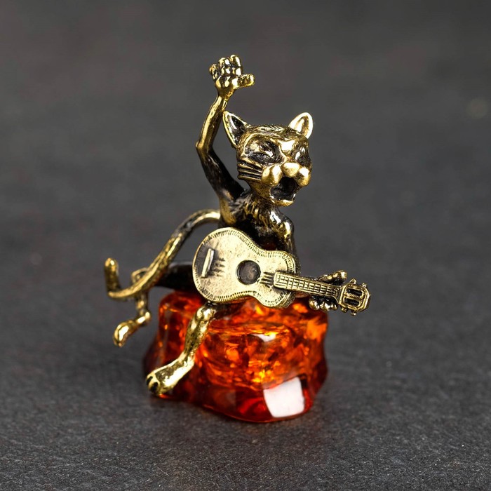 Сувенир "Кот-певец с гитарой"