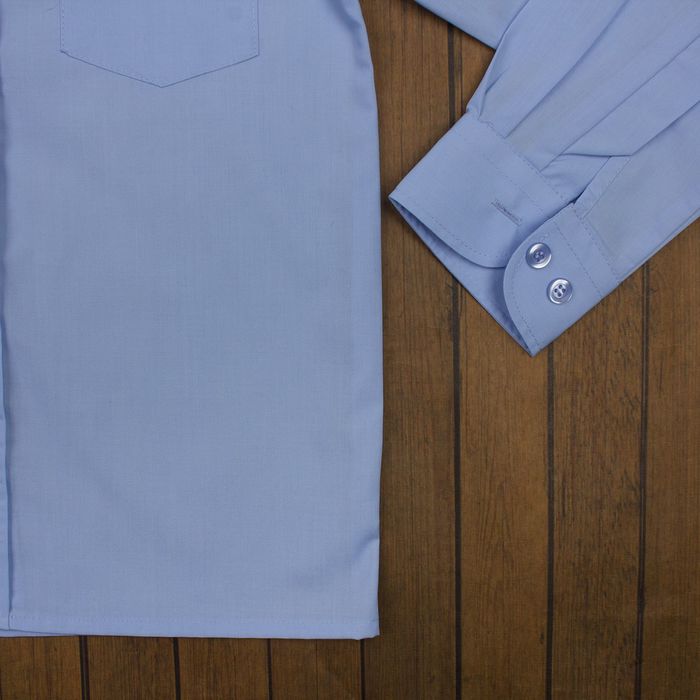 Сорочка для мальчика, рост 170-176 см (37), цвет светло-голубой 181В