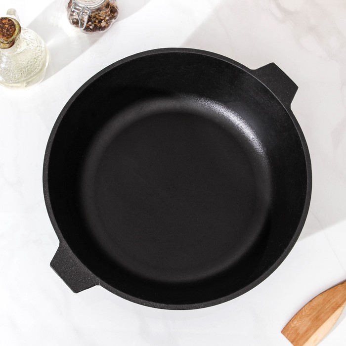 Сковорода 28 см, с двумя ушками