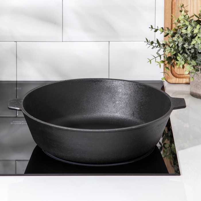 Сковорода 28 см, с двумя ушками