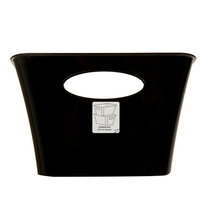 Корзина для игрушек "Звёздные войны" 5 л, цвет чёрный