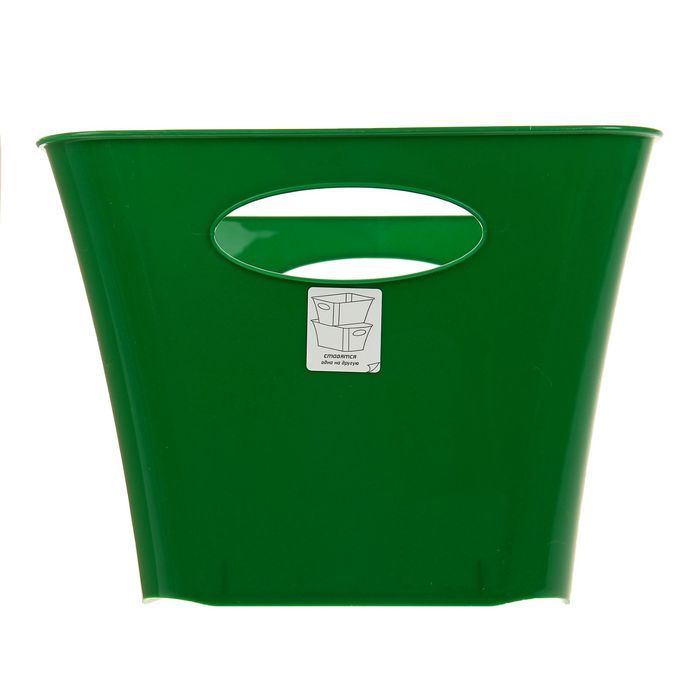 Корзина для игрушек "Звёздные войны", 11 л, цвет зелёный