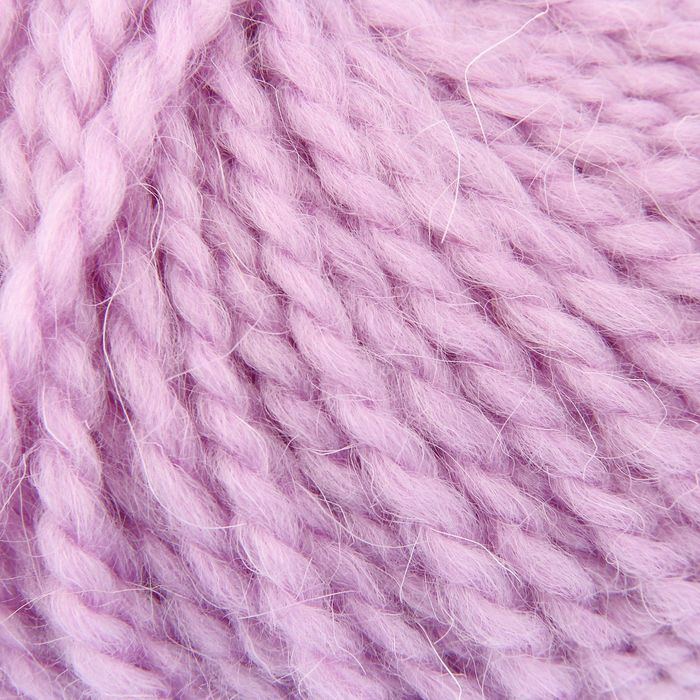 Пряжа "Северная" 30%ангора,30% п/тонкая шерсть,40% акрил объёмный 50м/50гр (389-Св.фиалка)