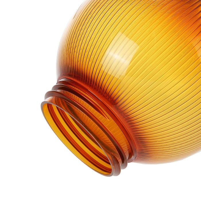 Рассеиватель призматический Uniel, с резьбовым способом крепления, 150х85х20 мм, бронзовый