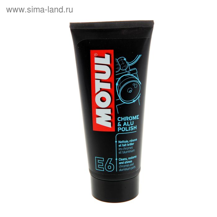 MOTUL Е6 Очиститель Chrome & Alu Polish 100мл 103001