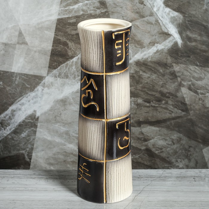 Ваза "Элита" квадраты, шамот, микс