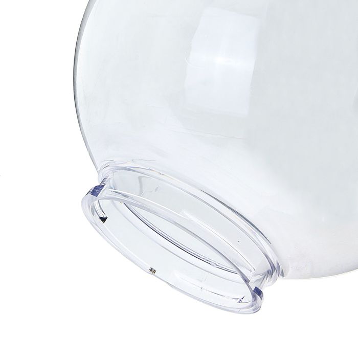 Рассеиватель Uniel, с посадочным способом крепления, 250х120х20 мм, прозрачный