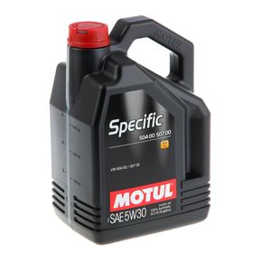 Моторное масло MOTUL Specific VW 50400/50700 5W-30, 5 л 106375 от Сима-ленд