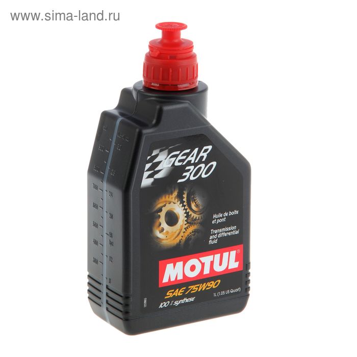 Трансмиссионное масло Motul Gear 300 75W-90, 1 л 105777 цена и фото