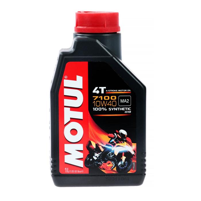 фото Моторное масло motul 7100 4t 10w-40, 1 л, 104091