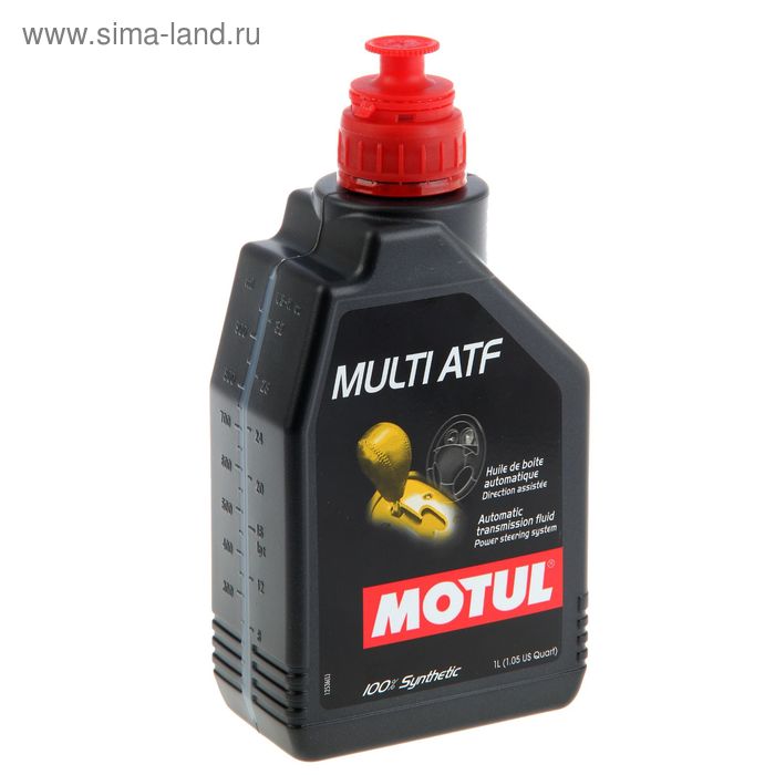Масло трансмиссионное Motul Multi ATF, 1 л 105784 трансмиссионное масло motul motylgear 75w80 1 л 105782