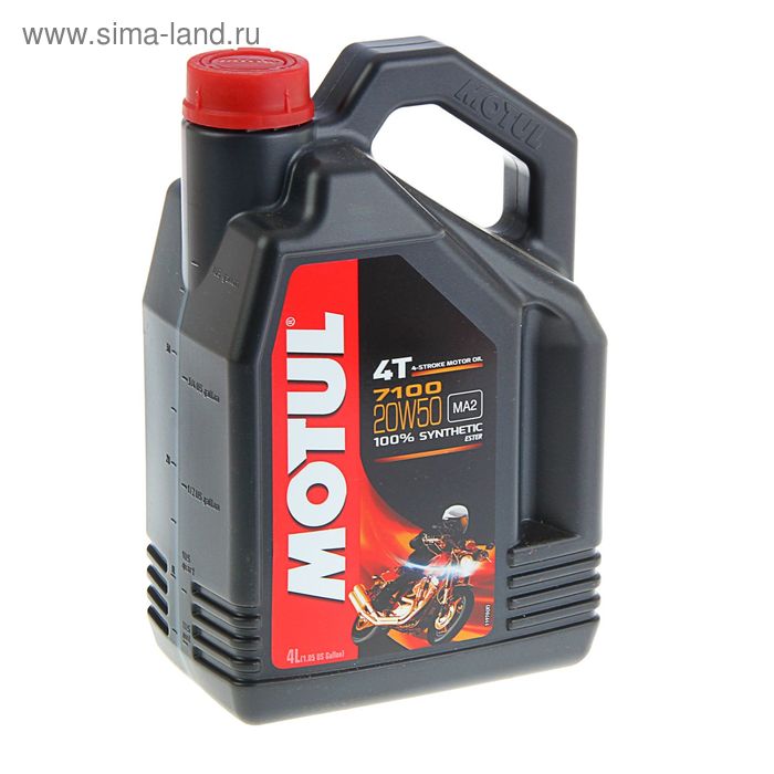 фото Моторное масло motul 7100 4t 20w-50, 4 л