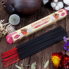 

Благовония Sarathi "Jasmine Honey. Жасмин мед", 20 палочек в упаковке, шестигранник
