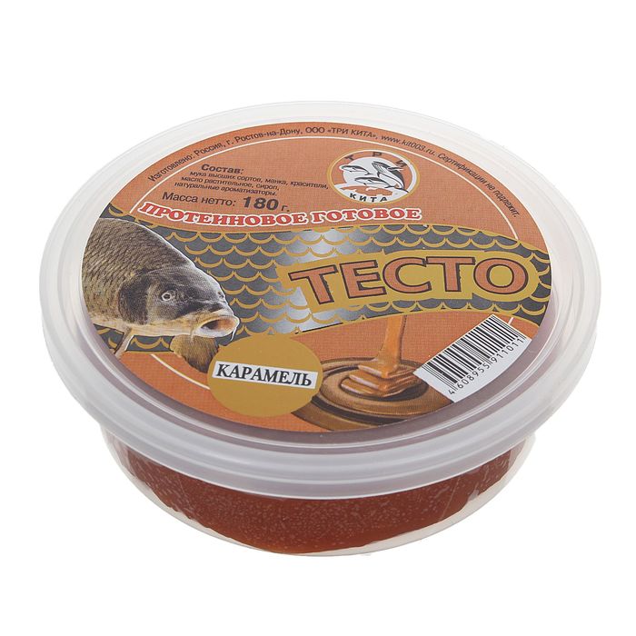 Тесто "Протеиновое" готовое, карамель, 180 г