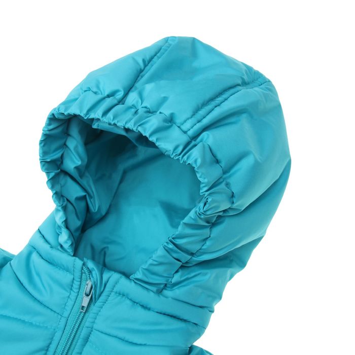Куртка для девочки балон, рост 128 см, цвет бирюза_КУД 02-47
