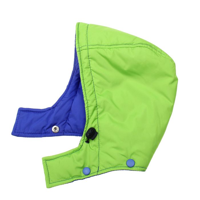 Куртка для мальчика, рост 140 см, цвет василек/лайм/желтый_КМ 03-24