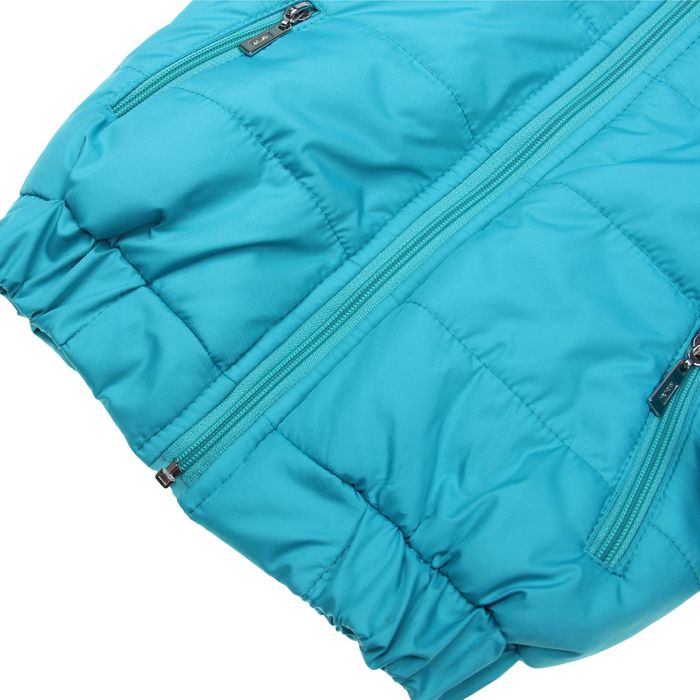 Куртка для девочки на резинке, рост 98 см, цвет бирюза_КУД 03-31