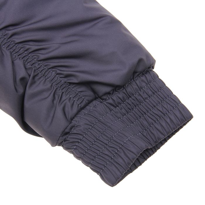 Куртка для мальчика, рост 128 см, цвет серый_КМ 01-37