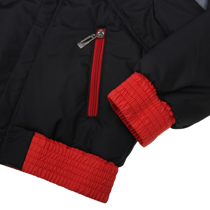 Куртка для мальчика, рост 104 см, цвет черный_КМ 02-11