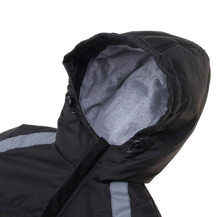 Куртка для мальчика, рост 104 см, цвет черный_КМ 02-11