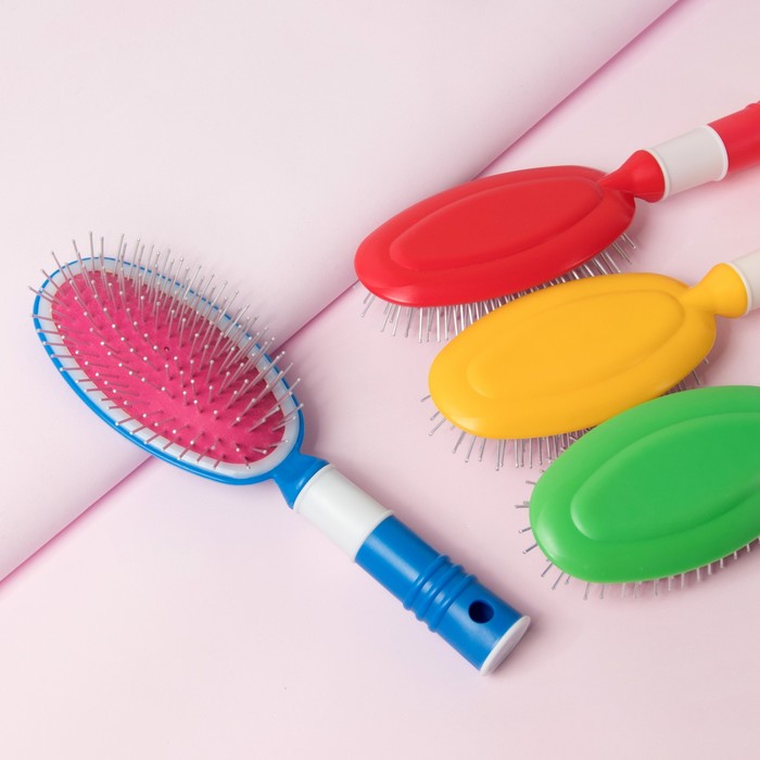 Расчёска массажная "Тонус", цвета МИКС