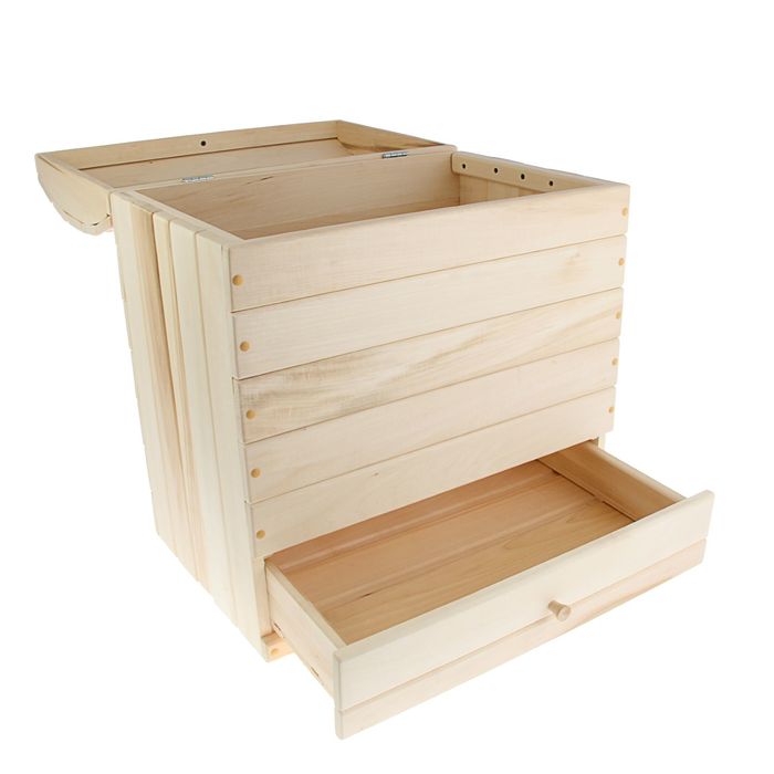 Сундук "Глобус" 55 х 35 х 57 см, липа