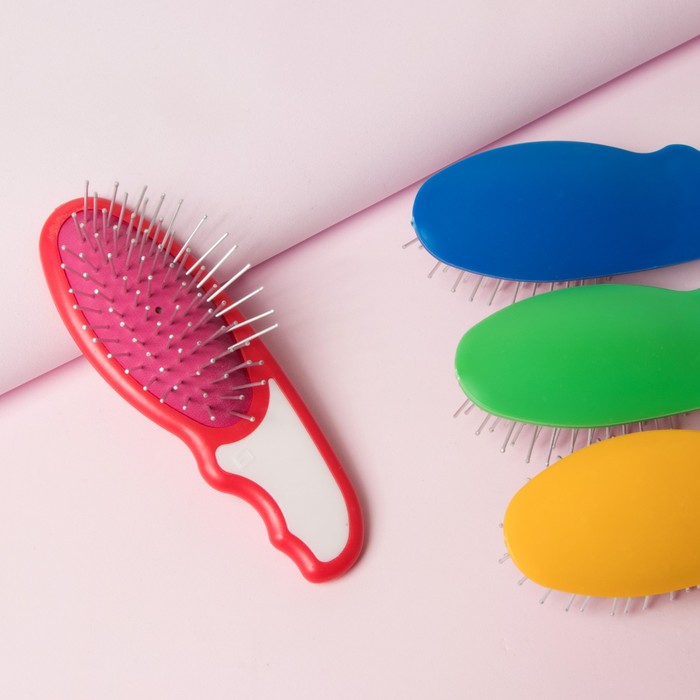 Расчёска массажная "Спутница" цвета МИКС