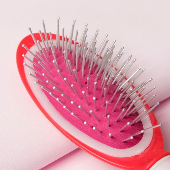 Расчёска массажная "Нега", цвета МИКС