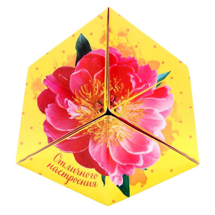 Сувенир из бумаги "Отличного настроения"